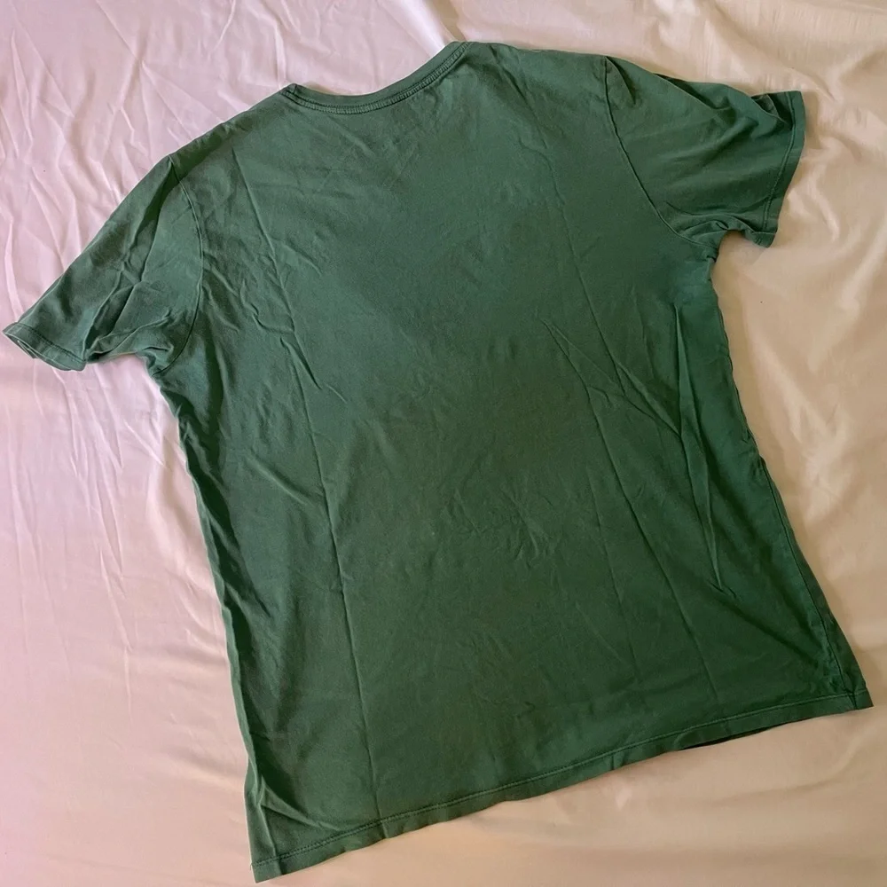 Nike Men's Green Short Sleeve Tee